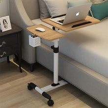 Load image into Gallery viewer, Foldable Computer Table Adjustable Portable Laptop Desk Rotate Laptop Bed Table Can be Lifted Standing Desk  64*40CM