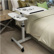 Load image into Gallery viewer, Foldable Computer Table Adjustable Portable Laptop Desk Rotate Laptop Bed Table Can be Lifted Standing Desk  64*40CM