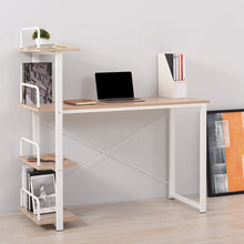Load image into Gallery viewer, Panana Computer Desk Home Office PC Laptop Table With 4 Book / Files Shelves Fast Delivery Kids Study Desk Fast delivery
