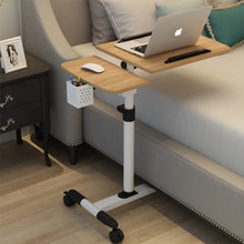 Load image into Gallery viewer, Foldable Computer Table Adjustable Portable Laptop Desk Rotate Laptop Bed Table Can be Lifted Standing Desk  64*40CM